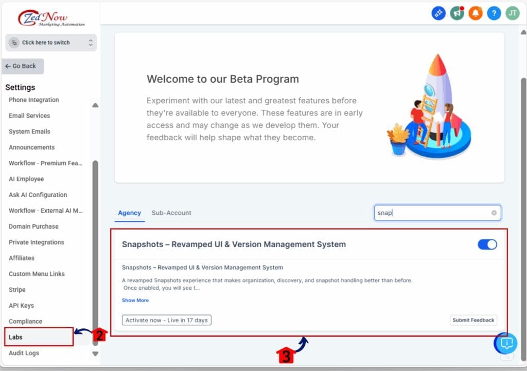 snapshot-version-control-graphics02 snapshot version control - toggle on