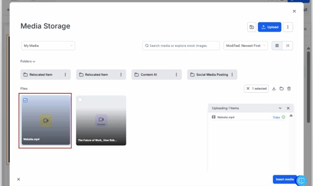 GHL video customization tools
- Upload or Embed Your Video