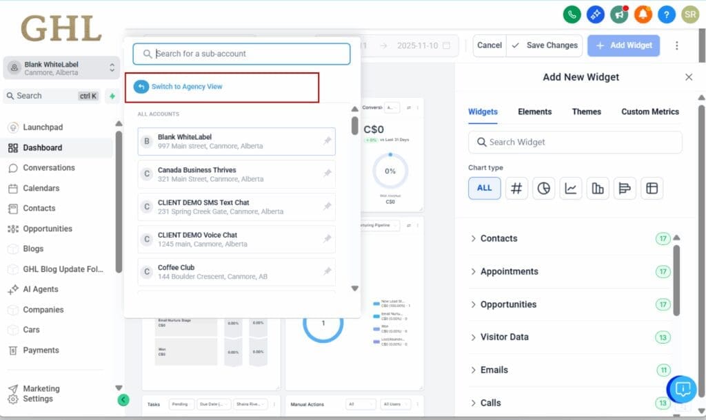 GoHighLevel AI support assistant
 - Know the Limits 