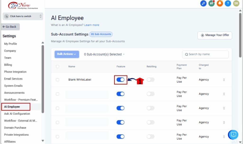 How to Use AI Dashboard Insights in GHL