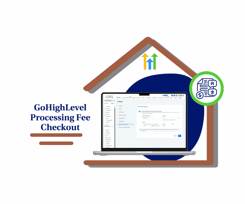 processing fee checkout