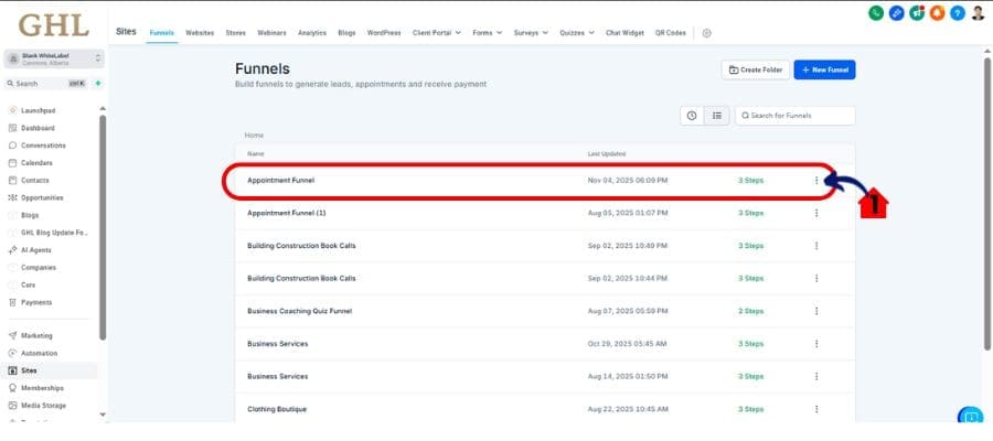 ghl-voice-ai-widget-embed-04 ghl fuinnel setup