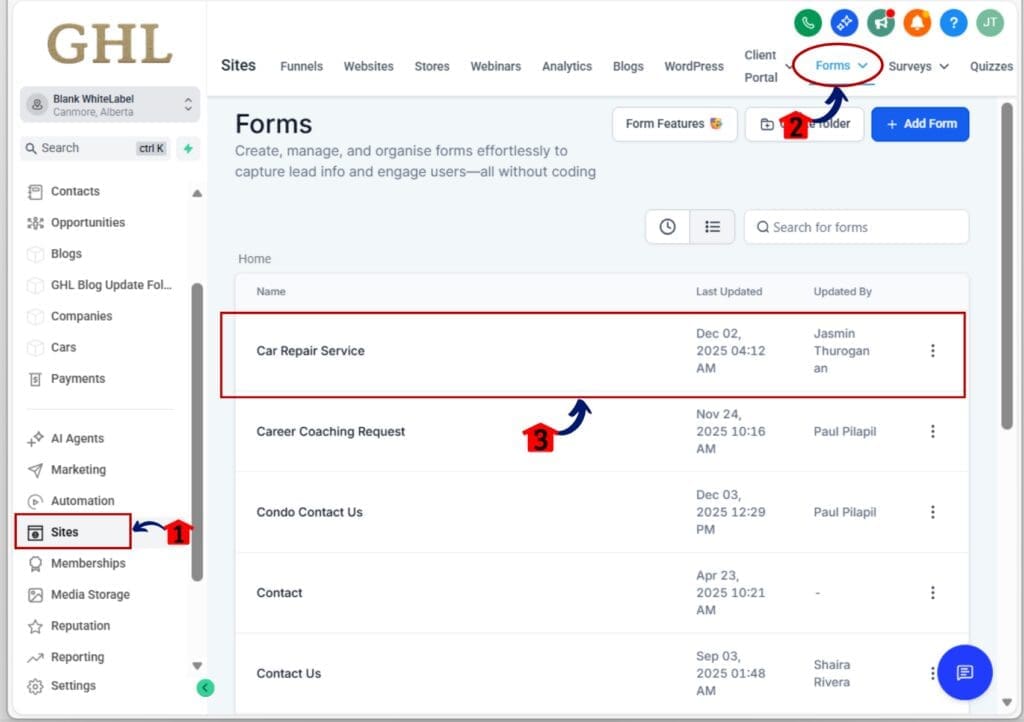 how to use form layout spacing