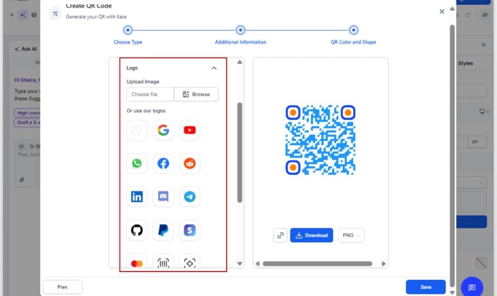 GoHighLevel QR Code Design
- Add Your Logo (Optional)