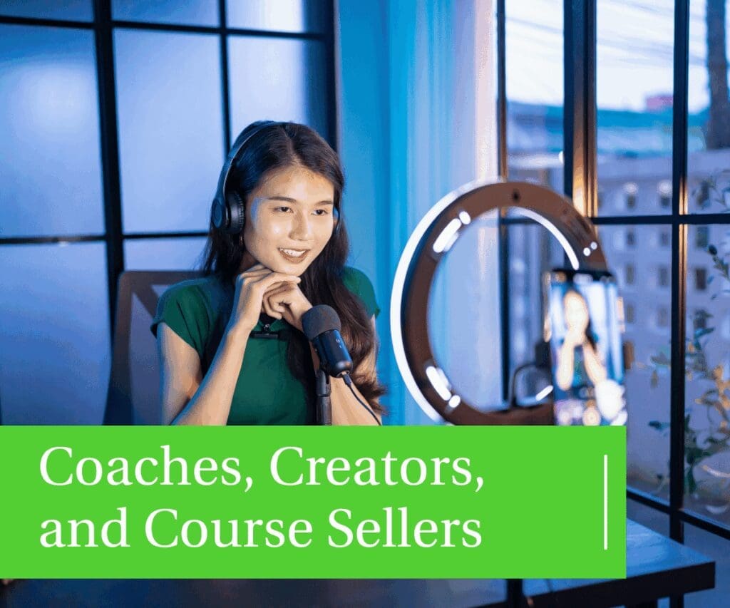 Best SaaS Niches - Niche #6 – Coaches, Creators, and Course Sellers