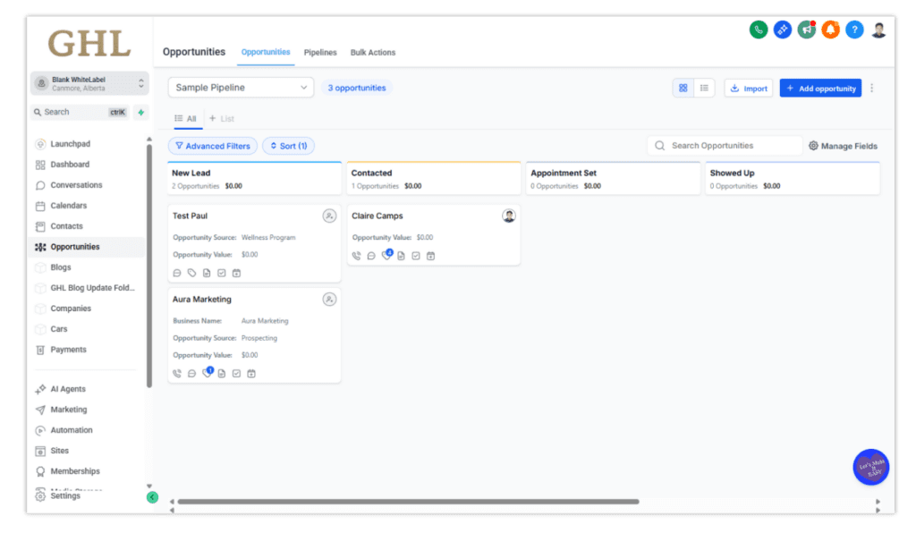 Structure and Organization of the CRM