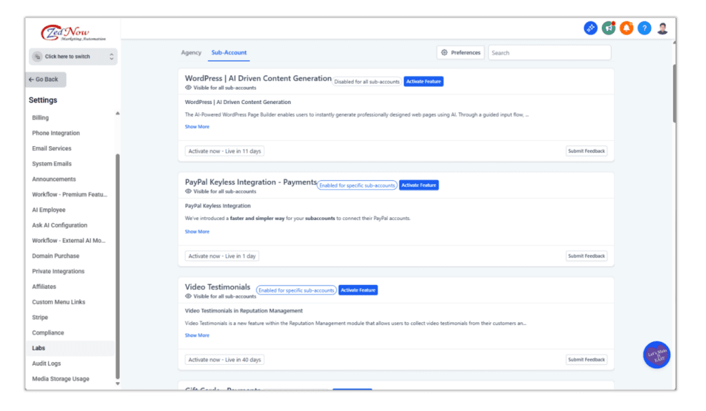 ghl-beginner-mistakes-5 Using Every Features
