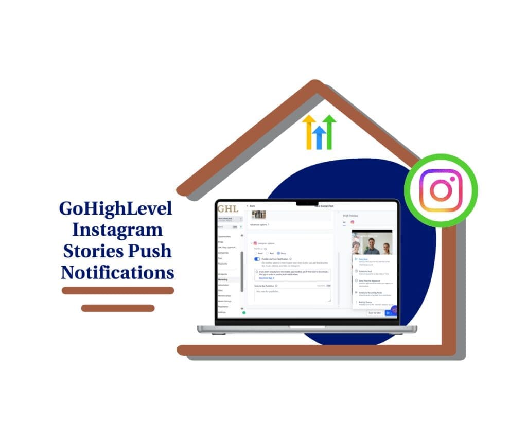 Schedule Instagram Stories with GHL Push Alerts