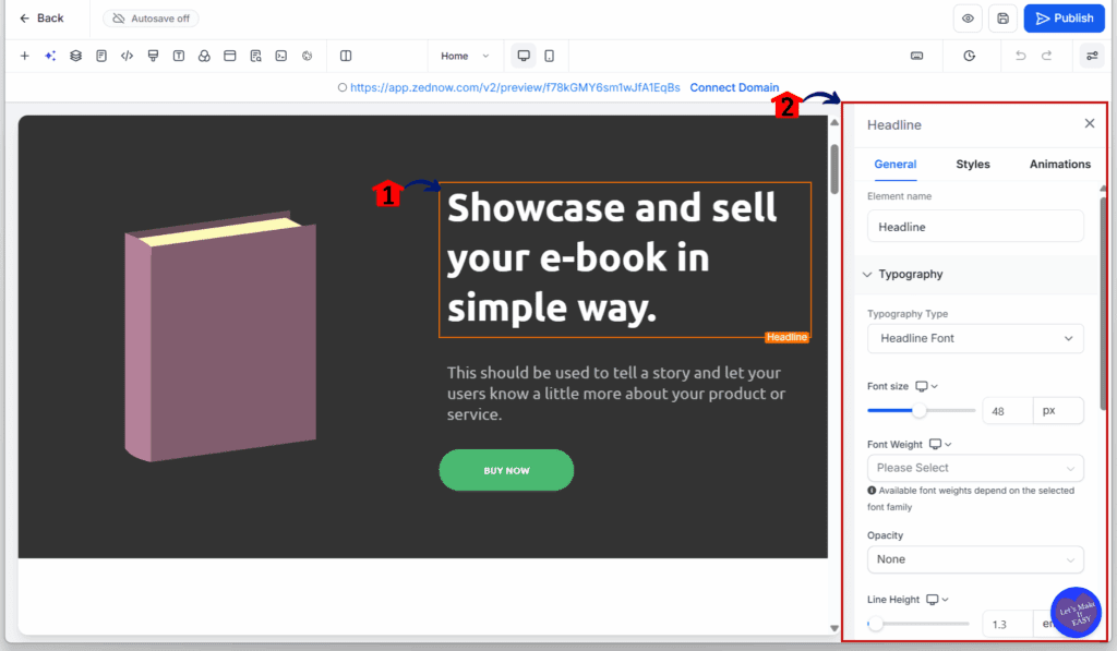 Lead Generation Funnel – Edit the Opt-In Page