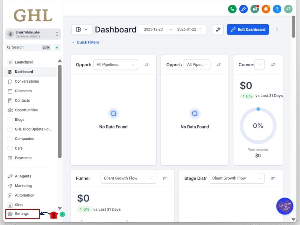 how to use inbox unread counter