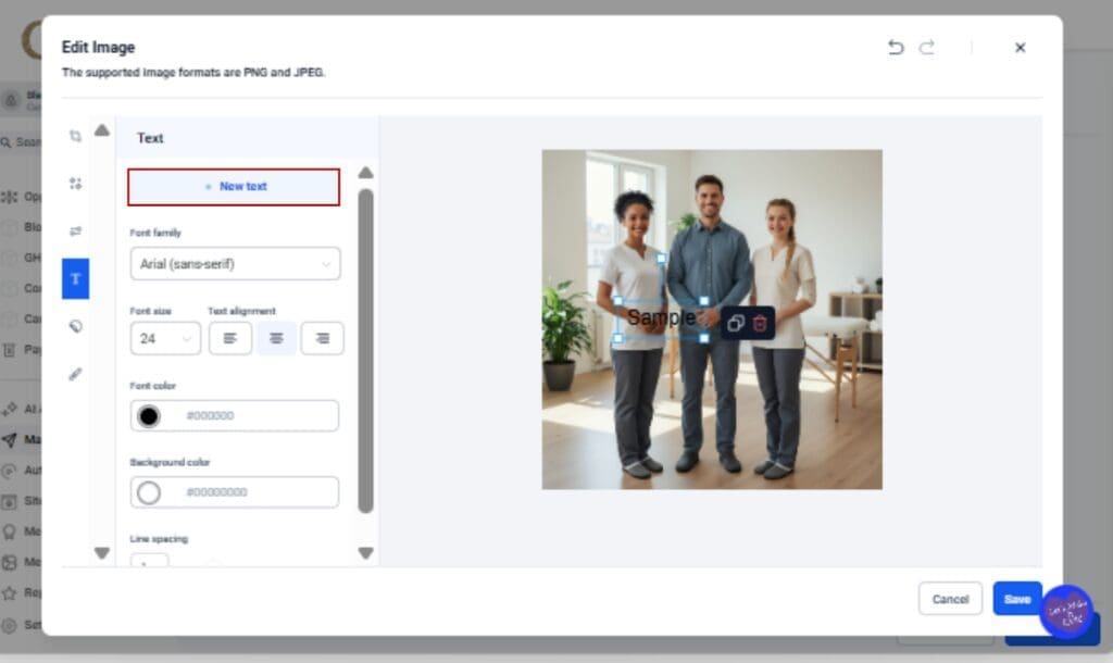 GoHighLevel Schedule Instagram Stories
 - Add Caption and Notes