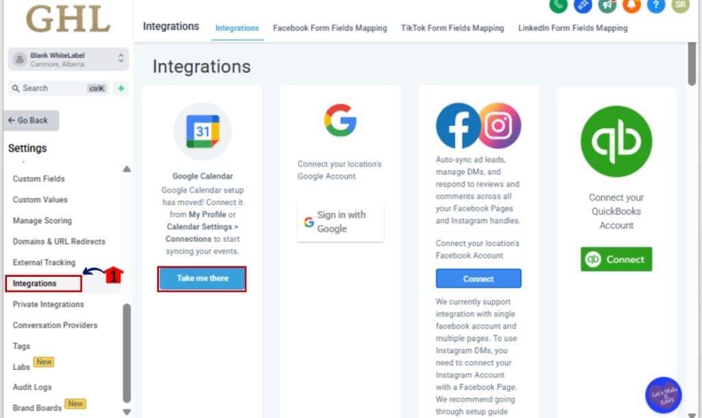 How To Use Automatic Meeting Links In GHL