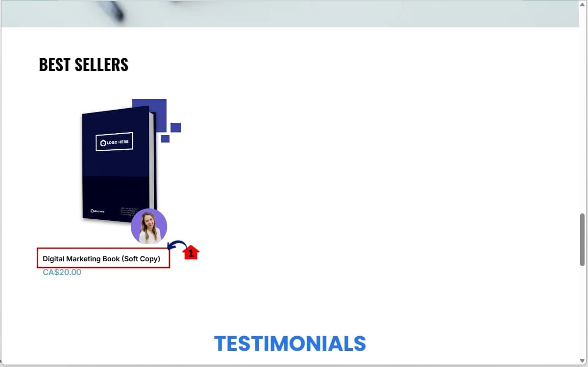 Product Title Display
 GHL - Check the full title of the product