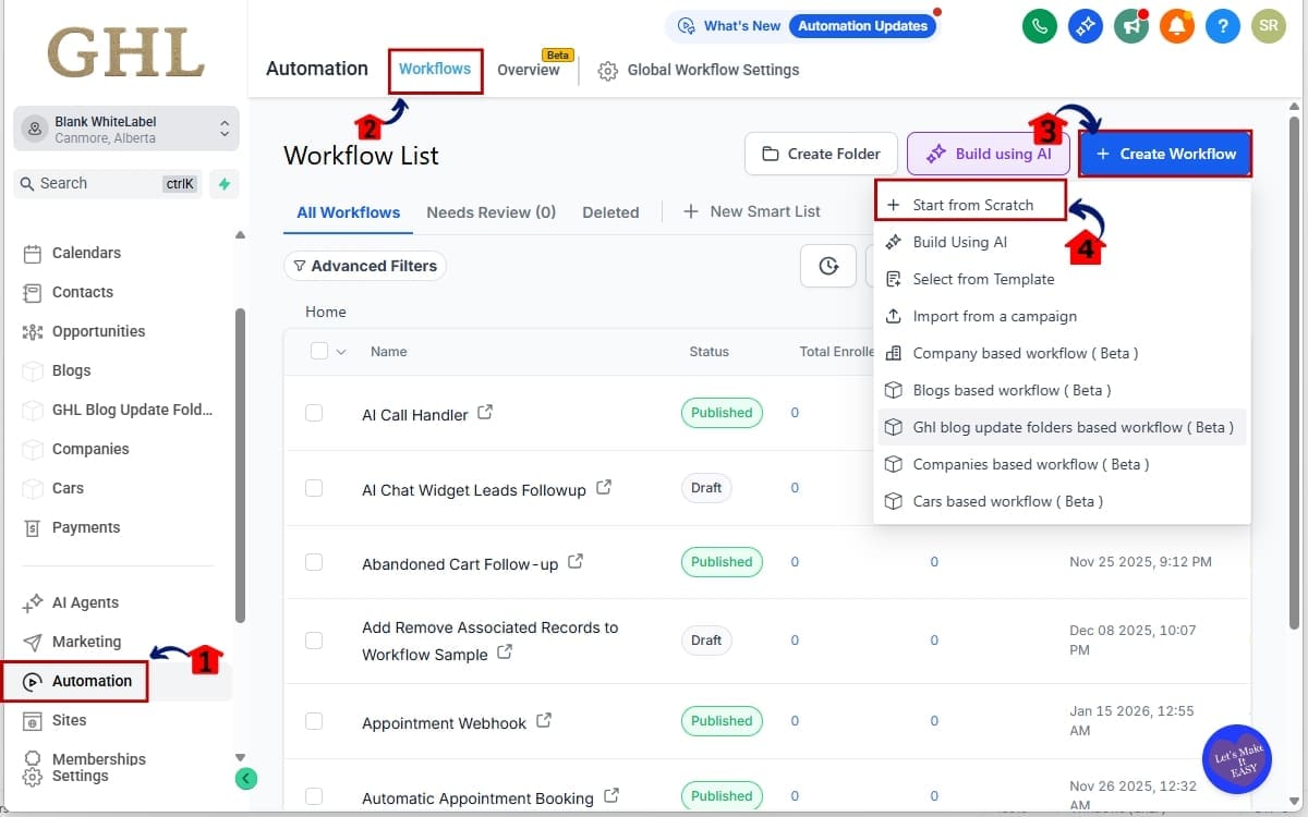 Voice Workflow Builder 01