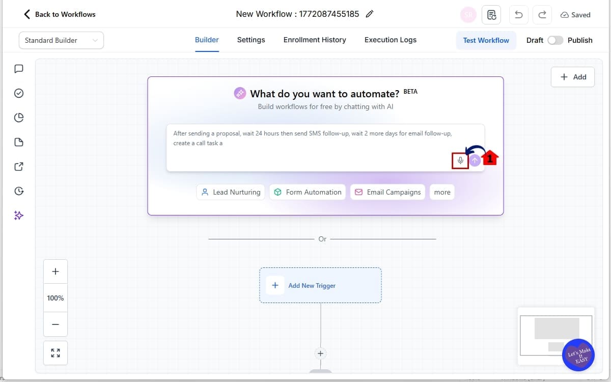 Voice Workflow Builder
02