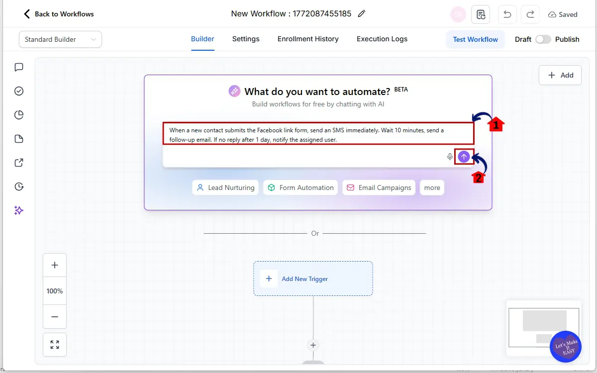 Voice Workflow Builder
04