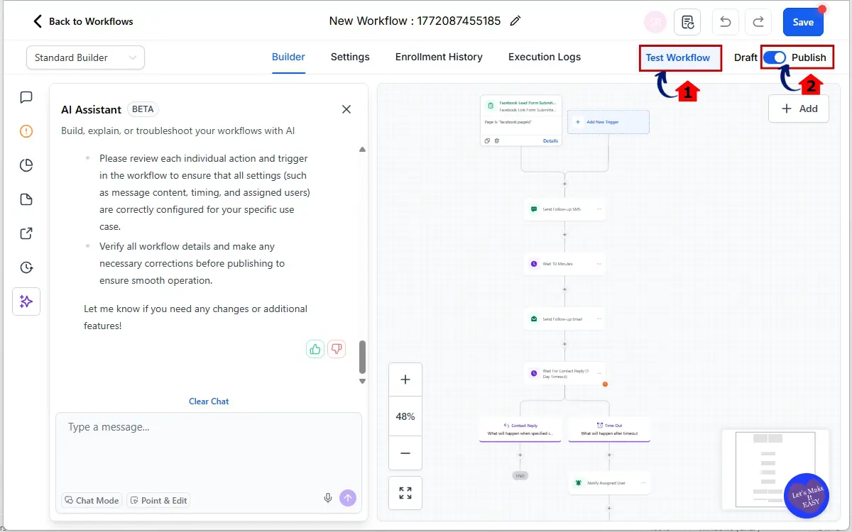 Voice Workflow Builder
07
