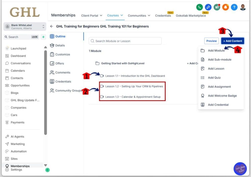 build online course – Review and Add More Course Content