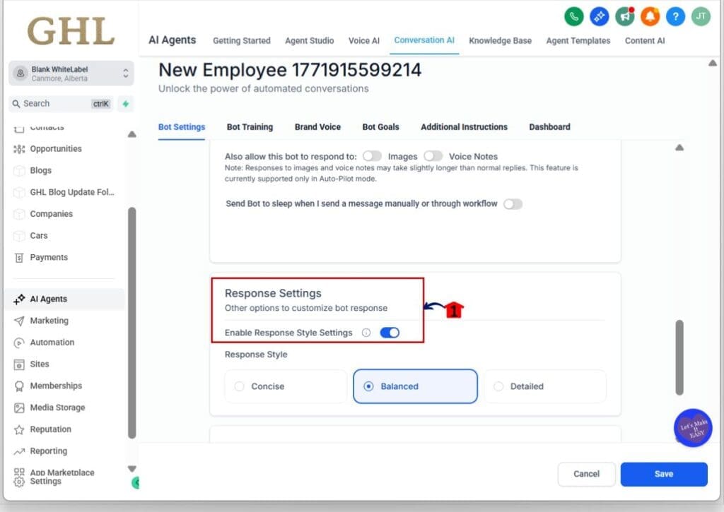 conversation-ai-settings-step03 ghl conversation ai settings - enable