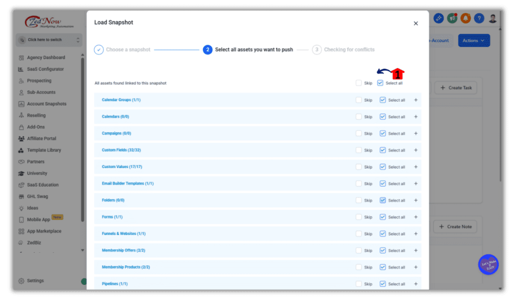 Marketing Snapshots Assets