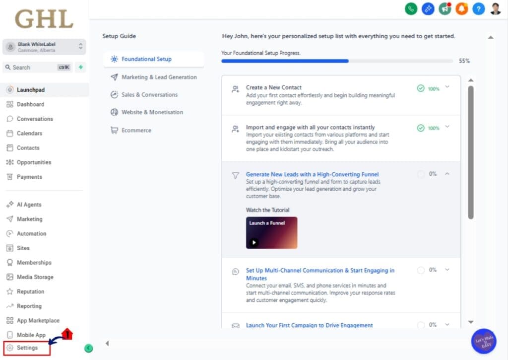 How to Set Up Monday Workflow Automation in GoHighLevel