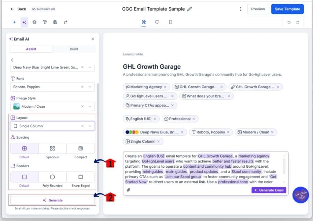 gohighlevel-email-ai-builder-adjust-layout-generate-email