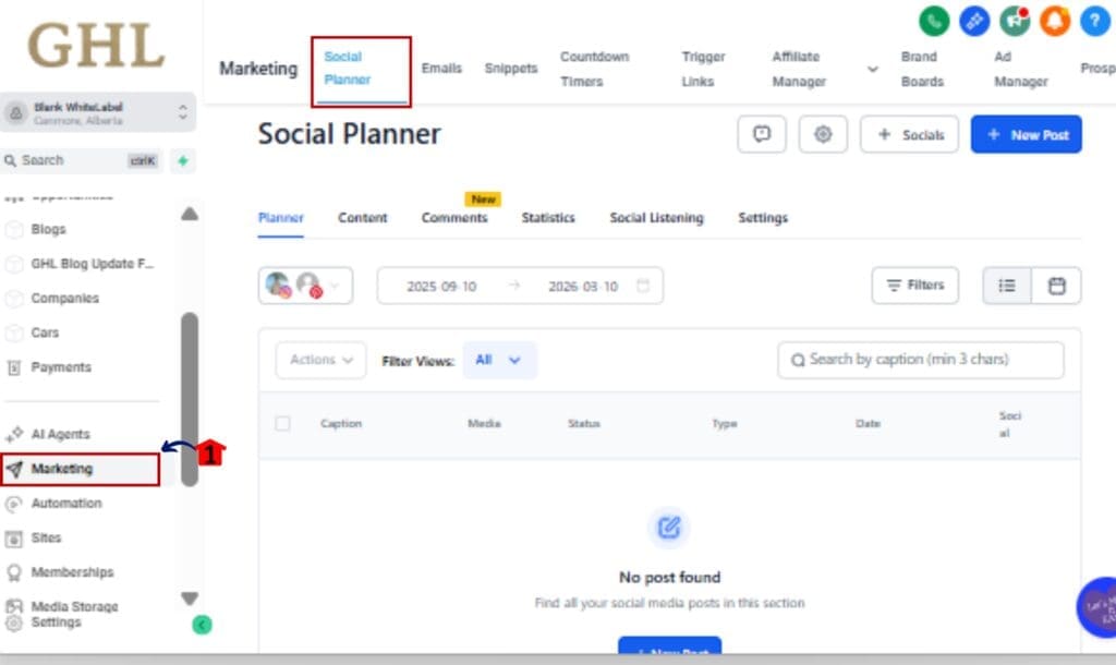 How to Use RSS Social Posting in Social Planner