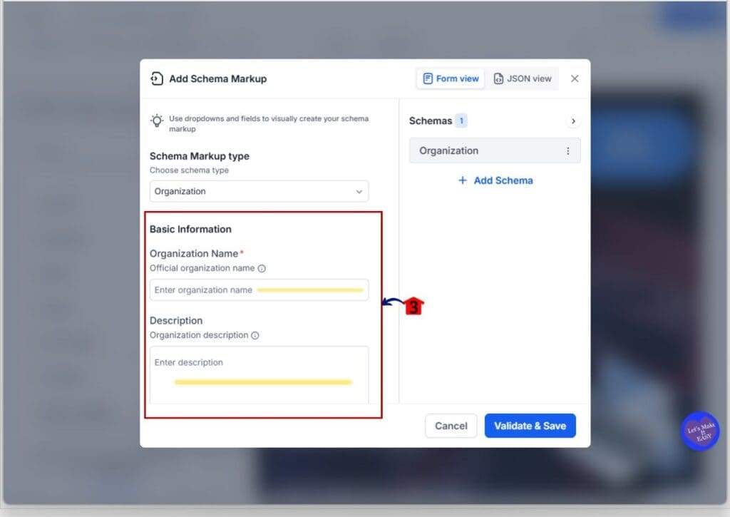 schema-markup-generator-step08 schema markup generator - form view