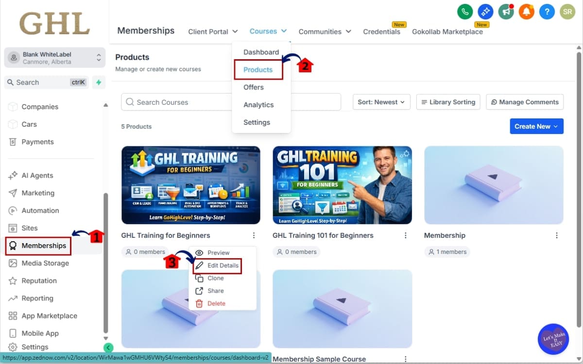How to Use Course Media Import Storage