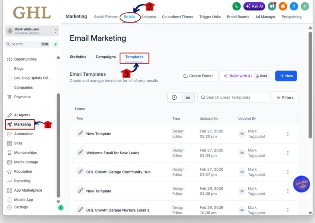 email-template-import-step03 gohighlevel email template import - open