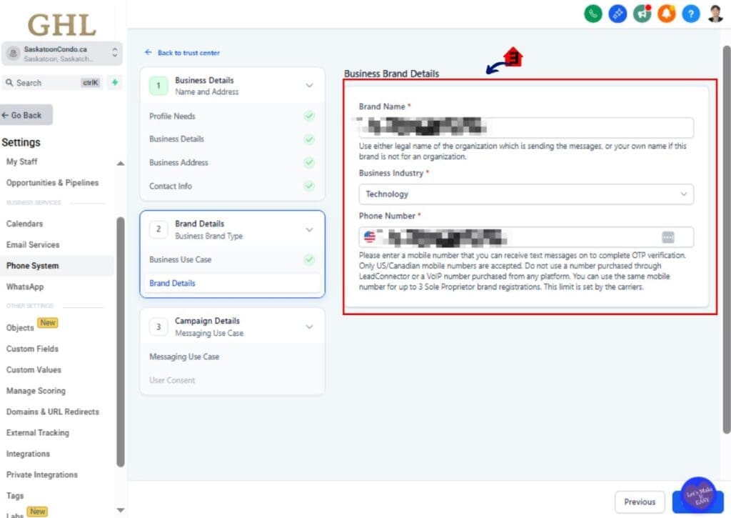 ghl-a2p-pre-built-campaign-05 (1) GoHighLevel A2P campaign registration start new campaign submission