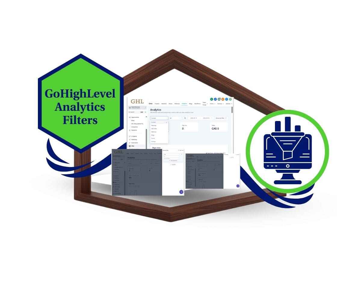 ghl analytics filters