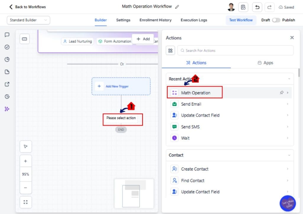ghl-math-operation-revamp-02 GoHighLevel Workflow Calculations Create or Open Workflow