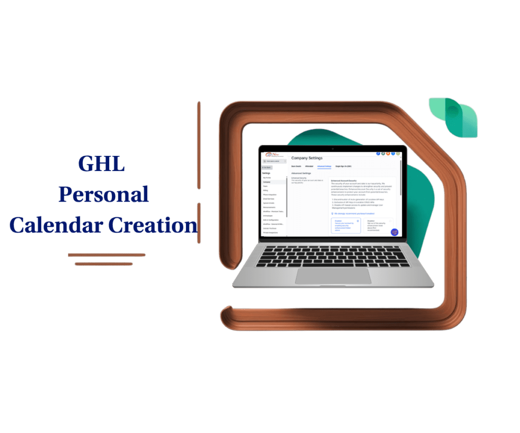 ghl-personal-calendar-creation