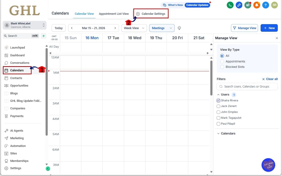 How to Use the New Calendar Settings Layout