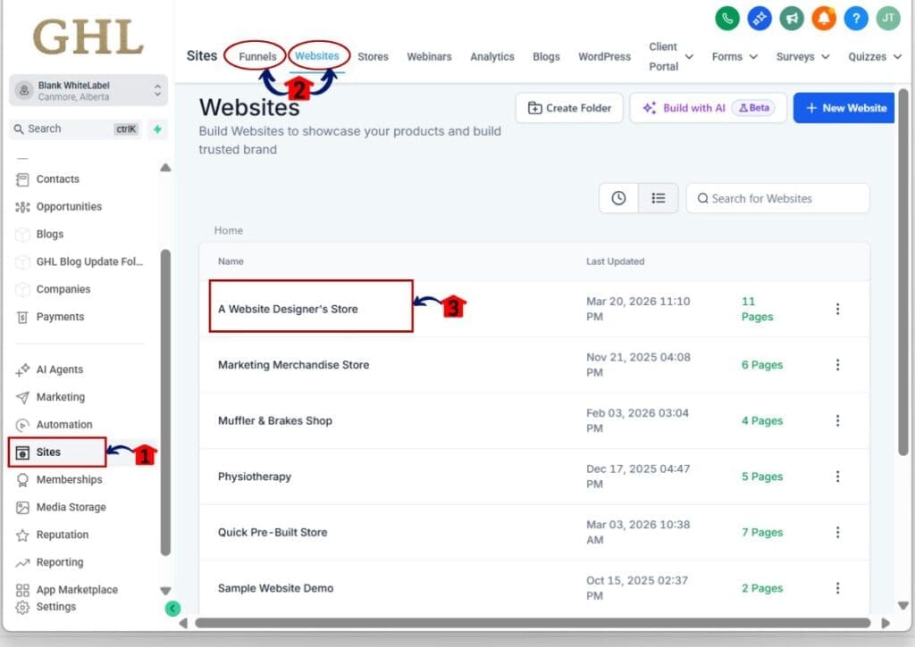 schema-markup-ai-step01 how to use markup schema ai in ghl