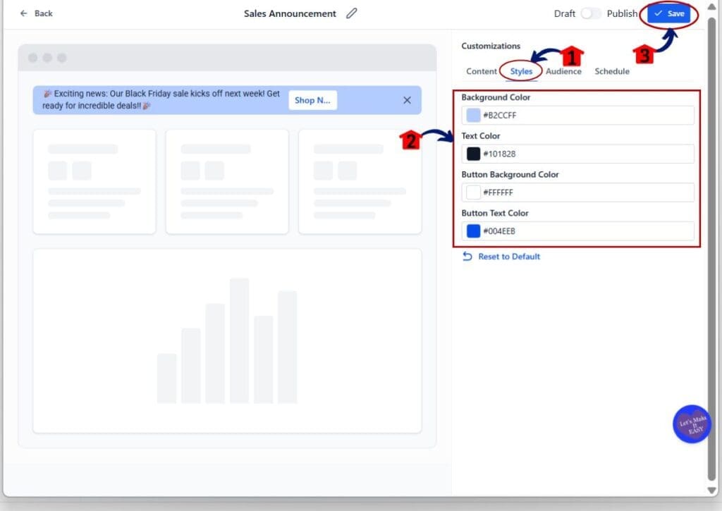 banner notifications - style