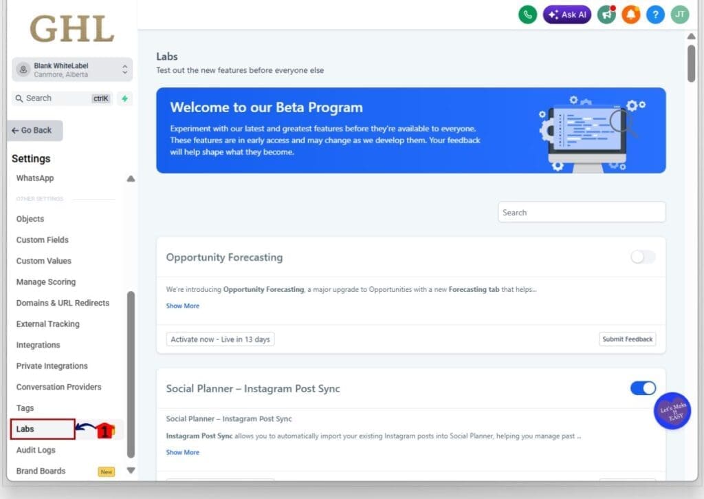 course-settings-ui-step02 ghl course settings ui - labs