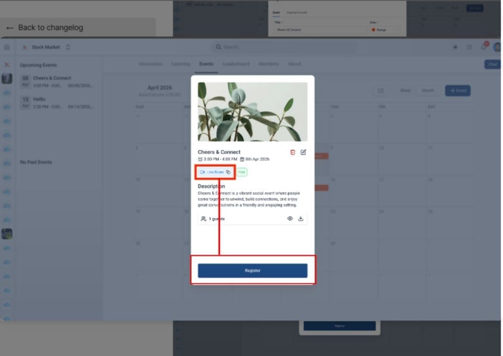 GoHighLevel Live Meeting Rooms – Publish and Verify the Event