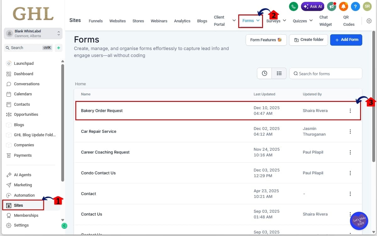 How to Use Image Layout Controls in GHL