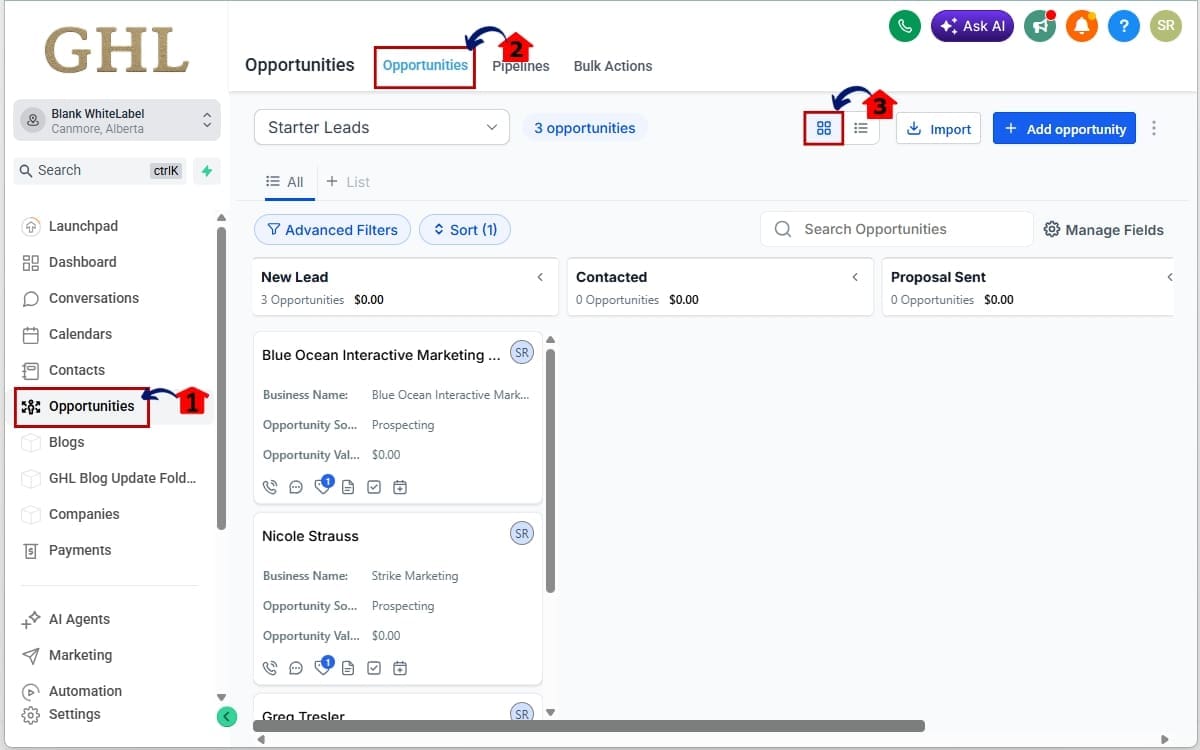 How to Use the Kanban Pipeline View Controls