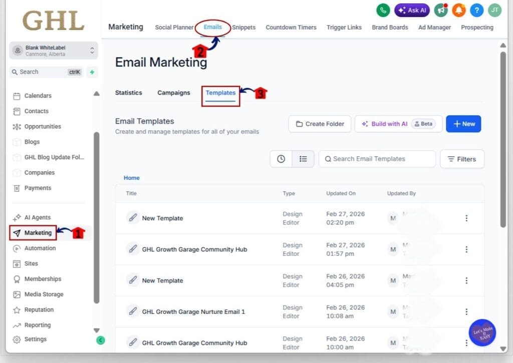 how to use nested folder