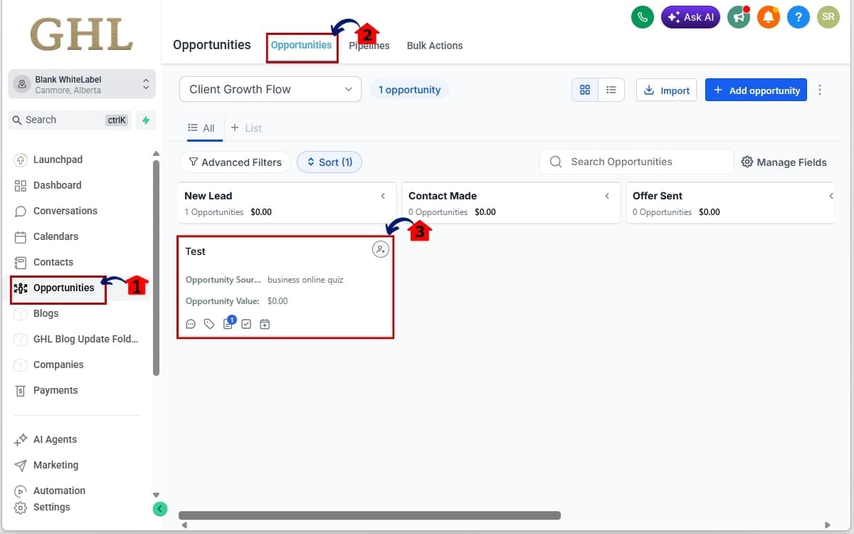 How to Use Opportunity Appointment Booking in GHL