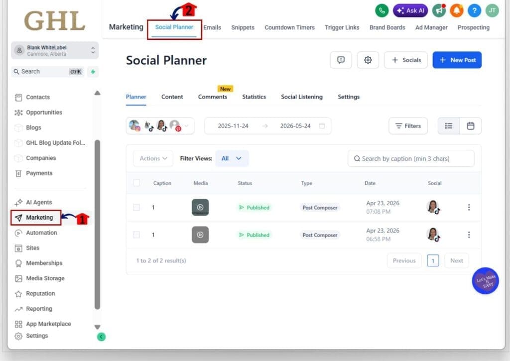 how to use unified comment inbox