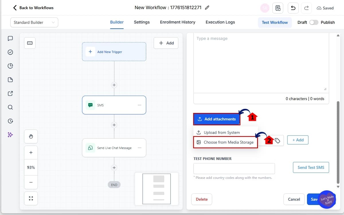 GHL Workflow File Attachments
- Attach a File Using Workflow File Attachments