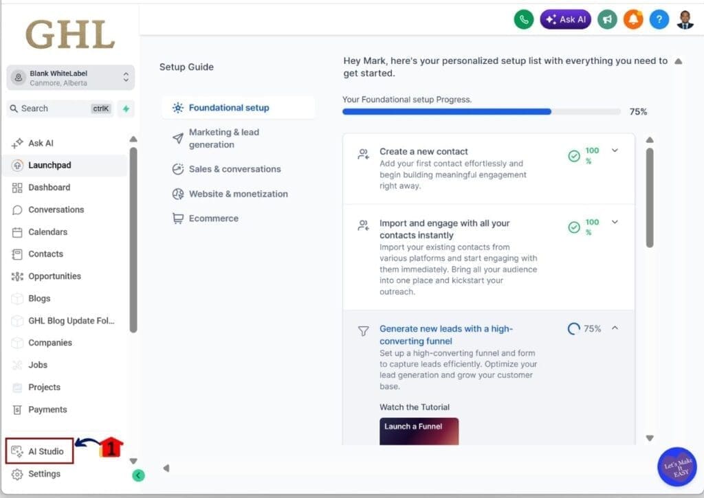How to Use AI Studio Builder