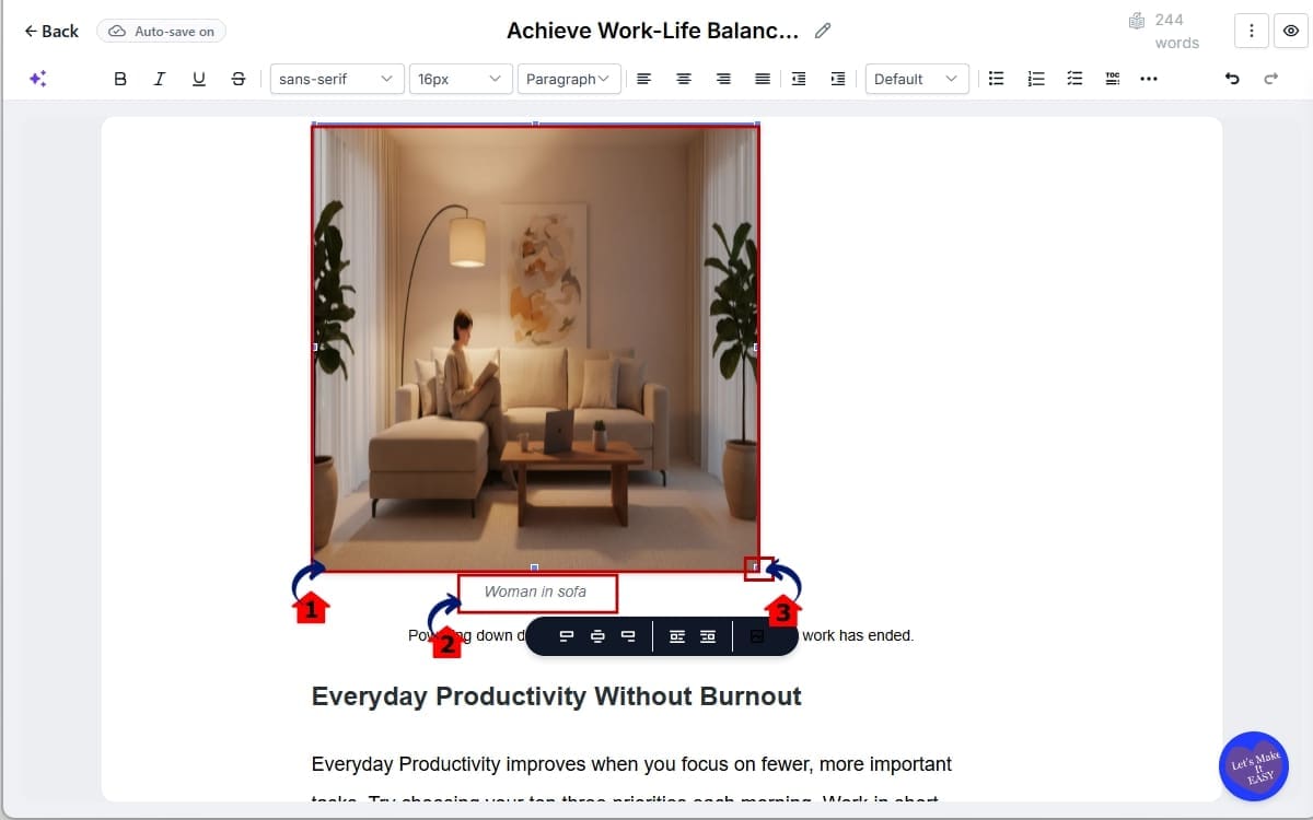 GoHighLevel Blog Image SEO
 - Add Image Captions in Image SEO