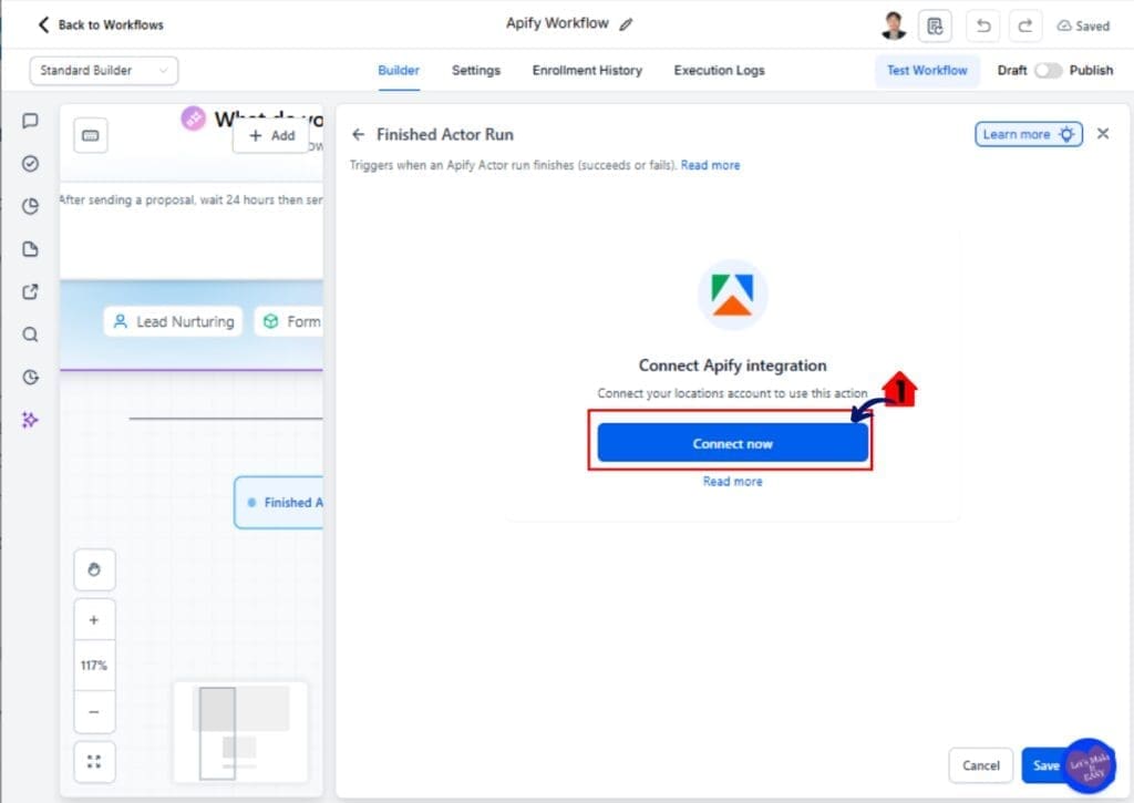 Ghl Apify integration