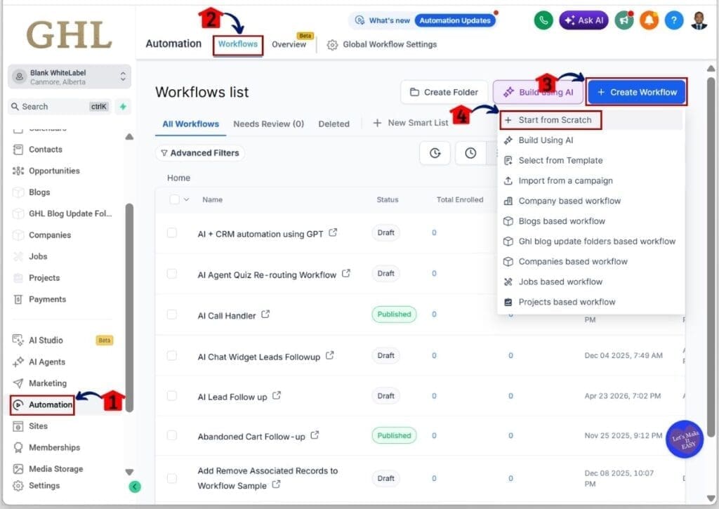 ghl-birthday-email-automation-workflow Build the Birthday Coupon Workflow