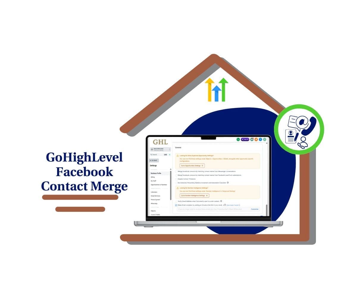 ghl facebook control merge